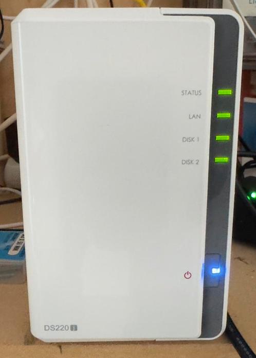 Synology DS220J NAS (8TB) als nieuw, Computers en Software, NAS, Zo goed als nieuw, Ophalen of Verzenden