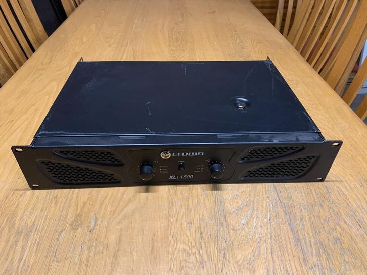 Crown XLi 1500 Eindversterker 2x 450W, Audio, Tv en Foto, Versterkers en Receivers, Gebruikt, 120 watt of meer, Overige merken