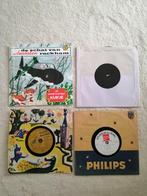 4 Singles (flexidisc), Kuifje, Tommy Korberg, Disney, Ophalen of Verzenden, Gebruikt, Pop, Single