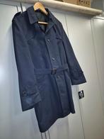 trenchcoat vintage donker blauw., Ophalen of Verzenden, Zo goed als nieuw, Blauw