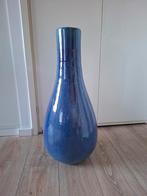 Blauwe Vaas - Aardewerk, Ophalen, Blauw, Aardewerk of Porselein, Zo goed als nieuw