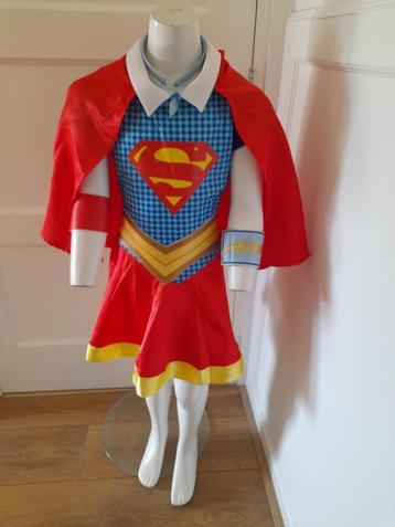 Verkleedkleren: Super Hero Girl maat 128 beschikbaar voor biedingen
