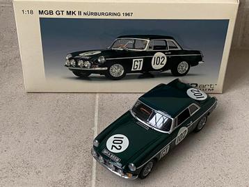 AutoArt MGB MK || Nürburgring (1967) beschikbaar voor biedingen