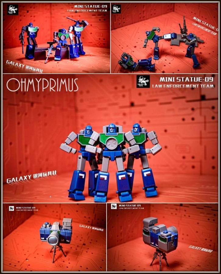 [𝗣𝗿𝗲-𝗼𝗿𝗱𝗲𝗿] Galaxy Toys MINI09 Law Enforcement Team, Verzamelen, Poppetjes en Figuurtjes, Nieuw, Verzenden