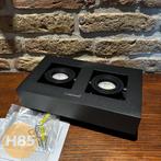 Lucide XIRAX Plafond Spots LED Dimbaar GU10 2x 5W - Zwart, Metaal of Aluminium, Lucide, Ophalen of Verzenden, Plafondspot of Wandspot