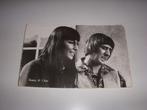 Fotokaart van Sonny & Cher jaren 60, Ophalen of Verzenden, Gebruikt, Foto of Kaart
