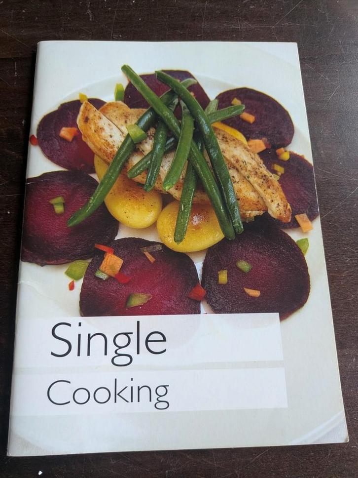 Single Cooking Kookboek, Boeken, Kookboeken, Gelezen, Voorgerechten en Soepen, Hoofdgerechten, Tapas, Hapjes en Dim Sum, Taart, Gebak en Desserts