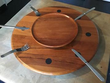 “FLEMMING DIGSMED DANMARK” DESIGN “LAZY SUZAN”1960 beschikbaar voor biedingen