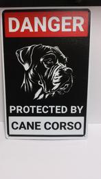 Wanddecoratie cane corso 20x30cm, Ophalen of Verzenden, Nieuw