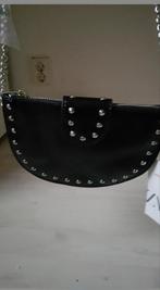 zwart schoudertasje tasje van Zara met studs spikes NIEUW, Nieuw, Overige merken, Ophalen of Verzenden, Zwart