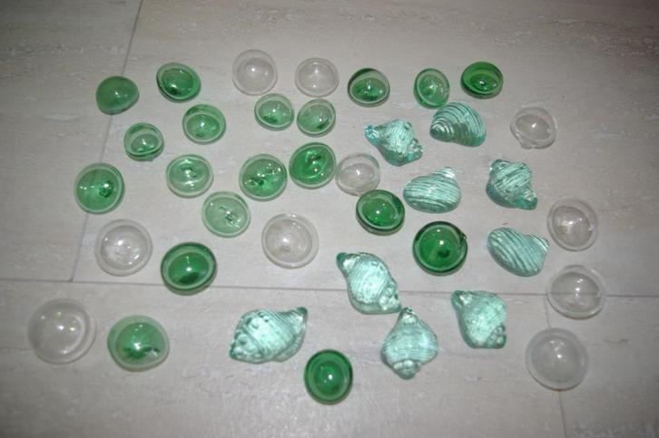 Decoratie materiaal. Glas en korrels., Hobby en Vrije tijd, Overige Hobby en Vrije tijd, Nieuw, Ophalen of Verzenden