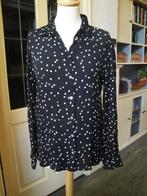 SISSY-BOY zwart/wit polkadot blousje maat M, Kleding | Dames, Blouses en Tunieken, Maat 38/40 (M), Zwart, Sissy-Boy, Ophalen of Verzenden