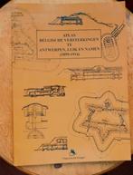 Atlas Belgische Versterkingen te Antwerpen, Luik, Namen 1859, Boeken, Atlassen en Landkaarten, Overige typen, Zo goed als nieuw