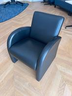 Lederen fauteuil (2 stuks) in goede staat, Ophalen, Gebruikt, Design, 50 tot 75 cm