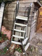 RVS Zwembadtrap, Tuin en Terras, Zwembad-toebehoren, Ophalen, Gebruikt, Ladder