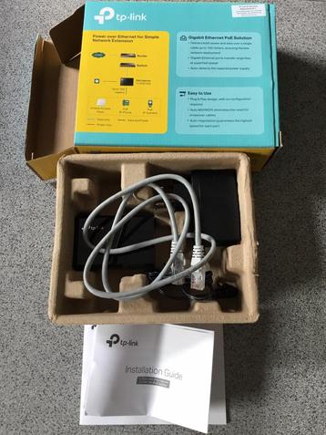 Tp-link Gigabit PoE injector beschikbaar voor biedingen