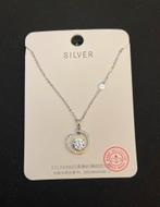 Moossaniet ketting, Ophalen of Verzenden, Nieuw, Zilver, Zilver