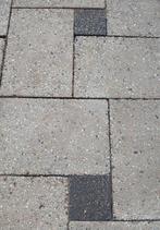 GRATIS terras tegels grindtegels ca 30 meter, Tuin en Terras, Ophalen, Gebruikt, 10 m² of meer, Beton