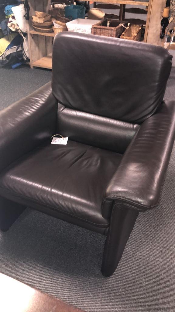 Leren fauteuil leolux, Huis en Inrichting, Fauteuils, Gebruikt, 75 tot 100 cm, Ophalen