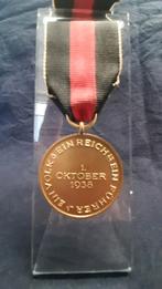 Anschlussmedaille 1. Oktober 1938, Verzenden, Overige soorten, Duitsland, Lintje, Medaille of Wings