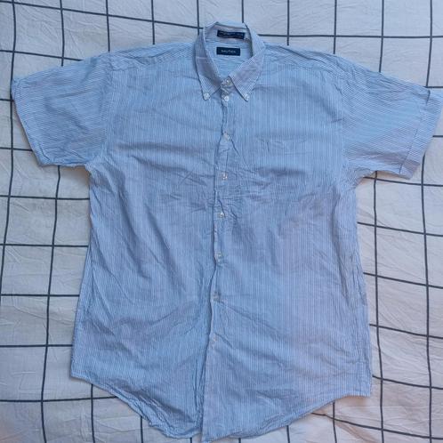 Nautica blouse, Kleding | Heren, Overhemden, Zo goed als nieuw, Wit, Verzenden