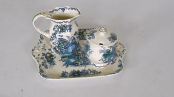 Mason’s Patent Ironstone “Fruit Basket” roomstel 1950–1960 beschikbaar voor biedingen