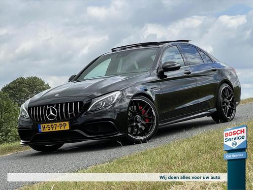 Mercedes C-Klasse C63 S AMG 510PK / Pano / Schaalstoelen / D, Auto's, Mercedes-Benz, Bedrijf, Te koop, C-Klasse, ABS, Achteruitrijcamera