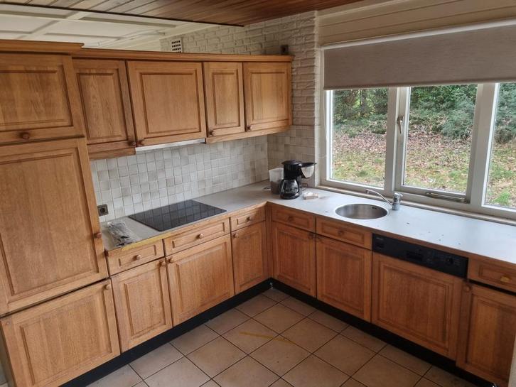 Gebruikte keuken, Siemens kookplaat en Miele vaatwasser, Huis en Inrichting, Keuken | Complete keukens, Gebruikt, Ophalen