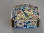 Boch Freres, bonbonniere, koekdoos, dekseldoos art deco, Antiek en Kunst, Antiek | Keramiek en Aardewerk, Ophalen of Verzenden