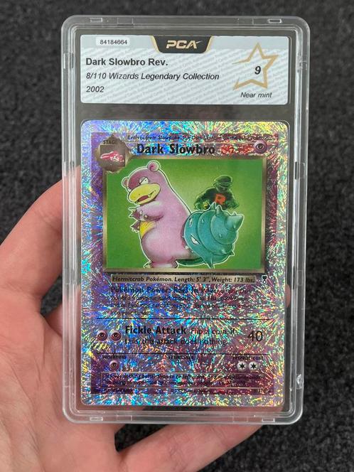 Pokémon PCA 9 Dark Slowbro Rev. holo #8 legendary collection, Hobby en Vrije tijd, Verzamelkaartspellen | Pokémon, Zo goed als nieuw