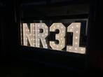 Grote lichtcijfers & lichtletters voor verhuur! Goedkoopste!, Ophalen, Zo goed als nieuw, Verjaardag