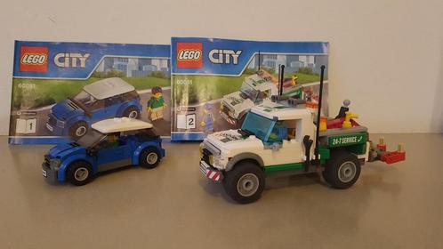 Lego City Pick-up sleepwagen 60081, Kinderen en Baby's, Speelgoed | Duplo en Lego, Zo goed als nieuw, Lego, Complete set, Ophalen of Verzenden