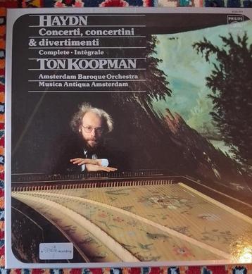 Haydn*, Ton Koopman ‎– Concerti, Concertini & Divertimenti - beschikbaar voor biedingen