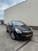 Opel Corsa 1.4 16V 3D 2011 Zwart, Auto's, Voorwielaandrijving, 1398 cc, 100 pk, Zwart