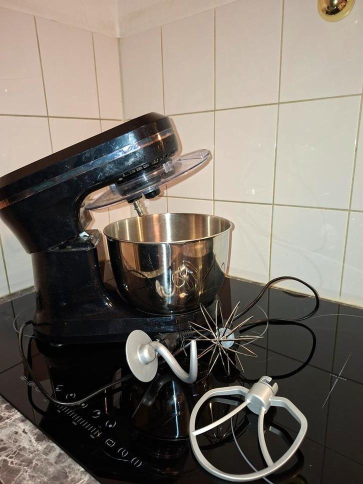 Keukenmixer voor deeg en slagroom en vele andere dingen, Witgoed en Apparatuur, Keukenmixers, Zo goed als nieuw, 4 liter of meer