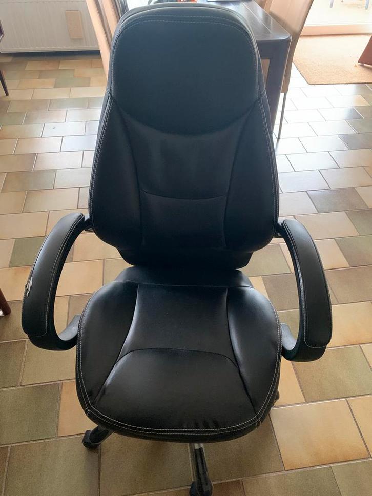 Sigma Directiestoel - Verstelbare Zithoogte, Huis en Inrichting, Bureaustoelen, Gebruikt, Bureaustoel, Zwart, Ergonomisch, Ophalen