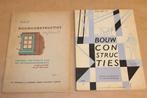 Bouwconstructies - 2 delen 1957, Boeken, Ophalen of Verzenden, Gelezen, Bouwkunde
