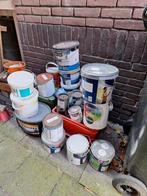 Oude verfresten voor kunstenaar/liefhebber, Doe-het-zelf en Verbouw, Verf, Beits en Lak, Ophalen, Gebruikt, Overige kleuren, Verf