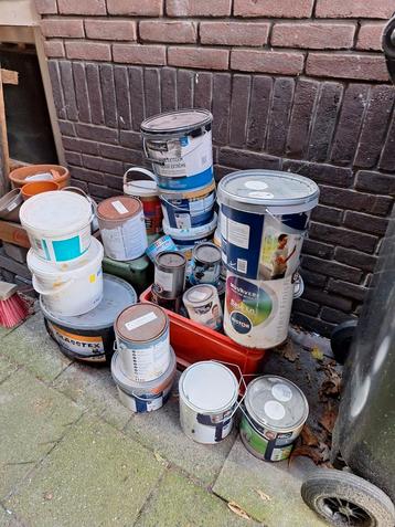 Oude verfresten voor kunstenaar/liefhebber beschikbaar voor biedingen