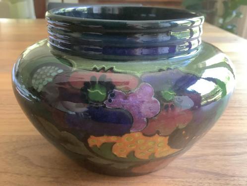 Gouda Plateel Bloempot Art Deco 1926, Antiek en Kunst, Antiek | Vazen, Ophalen of Verzenden