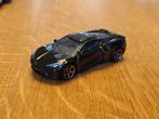 Matchbox Chevy Corvette C8 ZWART, Ophalen of Verzenden, Zo goed als nieuw, Auto