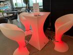 LED bar tafel plus 3 krukken 399€, Ophalen of Verzenden, Zo goed als nieuw