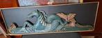 18e eeuws houtgestoken kunstobject zeeserpent, Ophalen of Verzenden
