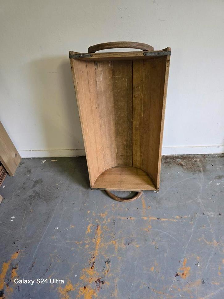 01 Trog / oude Varkens Trog van vroeger 100cm hoog ., Antiek en Kunst, Curiosa en Brocante, Ophalen