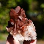 rode kwarts cluster #2, Ophalen of Verzenden, Mineraal