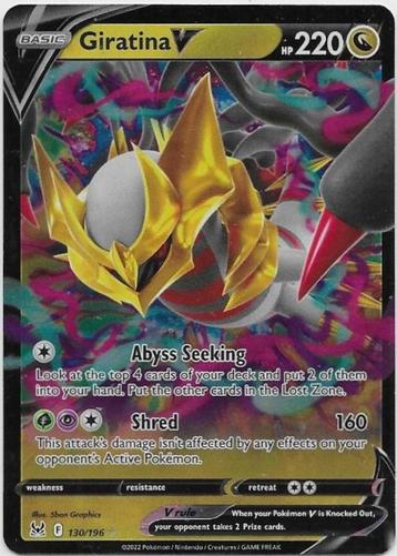 Lost Origin,  Giratina [v] 130/196 beschikbaar voor biedingen