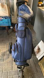Golf tas + kar, Sport en Fitness, Verzenden, Zo goed als nieuw
