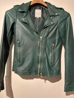 Groen leer jasje van Goosecraft, Ophalen of Verzenden, Zo goed als nieuw, Groen