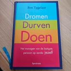Dromen Durven Doen - Ben Tiggelaar, Boeken, Ophalen of Verzenden