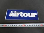 sticker Airtour  Luchtvaart, Ophalen, Zo goed als nieuw, Bedrijf of Vereniging